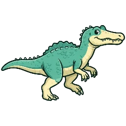 Cartoon of Camarillasaurus