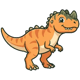 Cartoon of Ceratosaurus