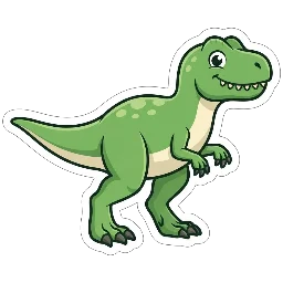 Cartoon of Megalosaurus