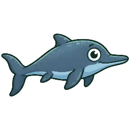Cartoon of Ophthalmosaurus