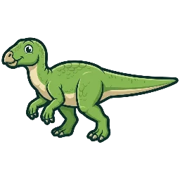 Cartoon of Tenontosaurus