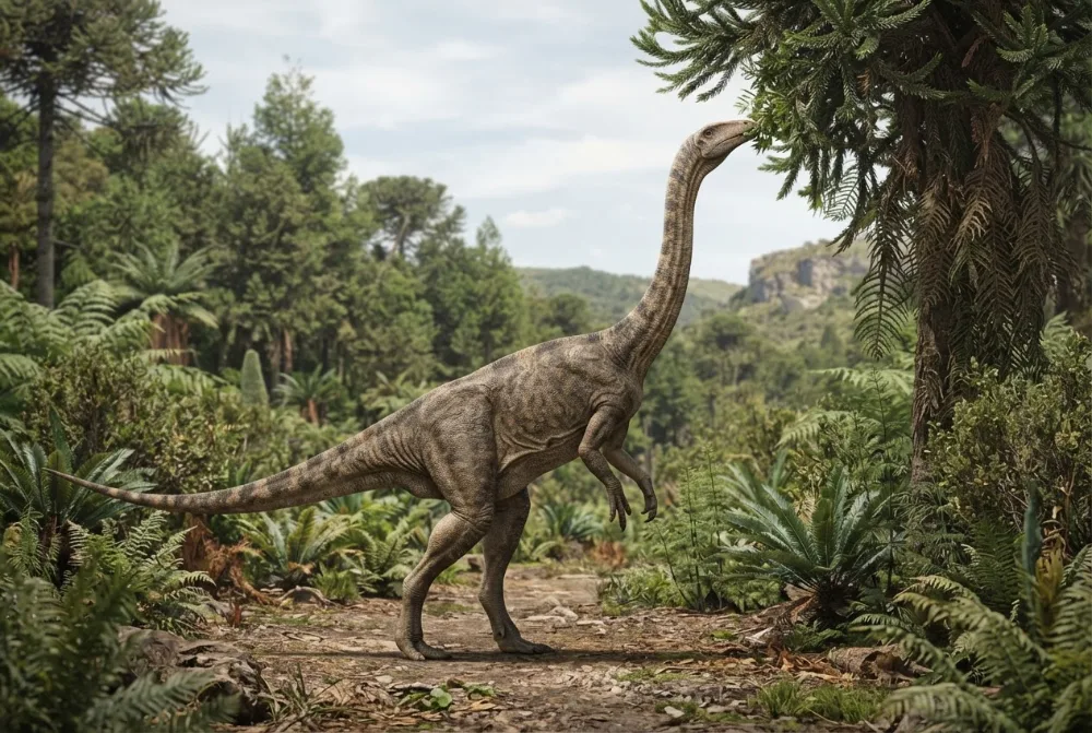 صورة مصنوعة بالذكاء الاصطناعي لـ Adeopapposaurus