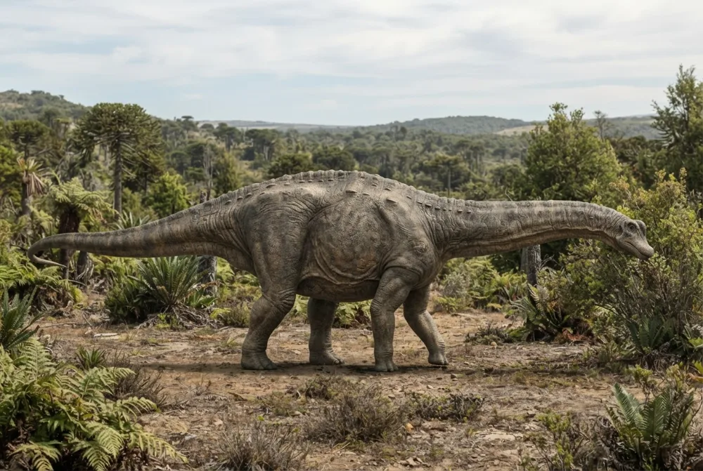 AI-billede af Antarctosaurus
