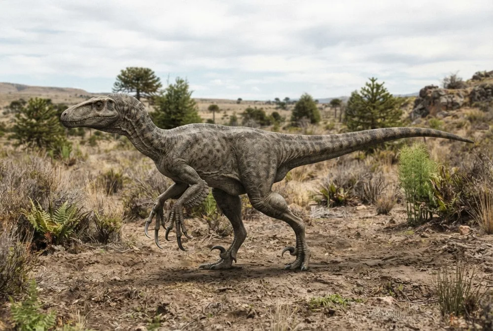 DI sukurtas paveikslėlis: Aoniraptor