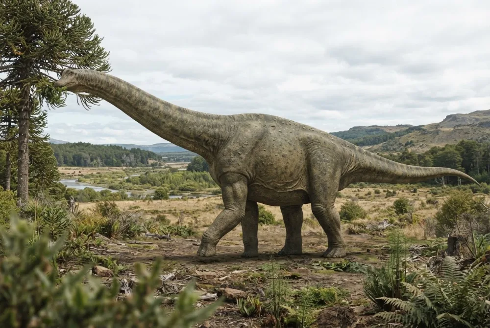 Argyrosaurus: obrazek zrobiony przez AI
