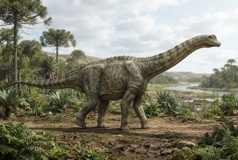 Austrosaurus, image générée par IA