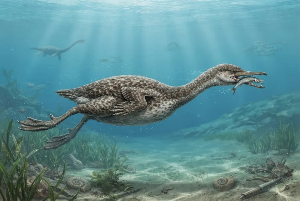 AI-made picture of Baptornis