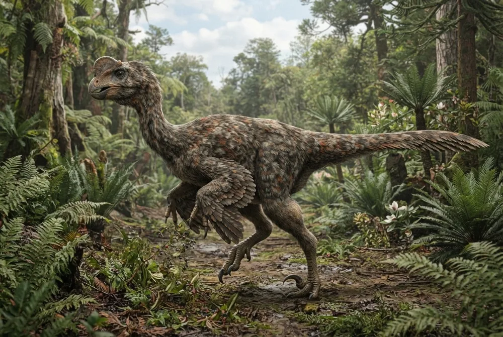 AI-made picture of Caenagnathus