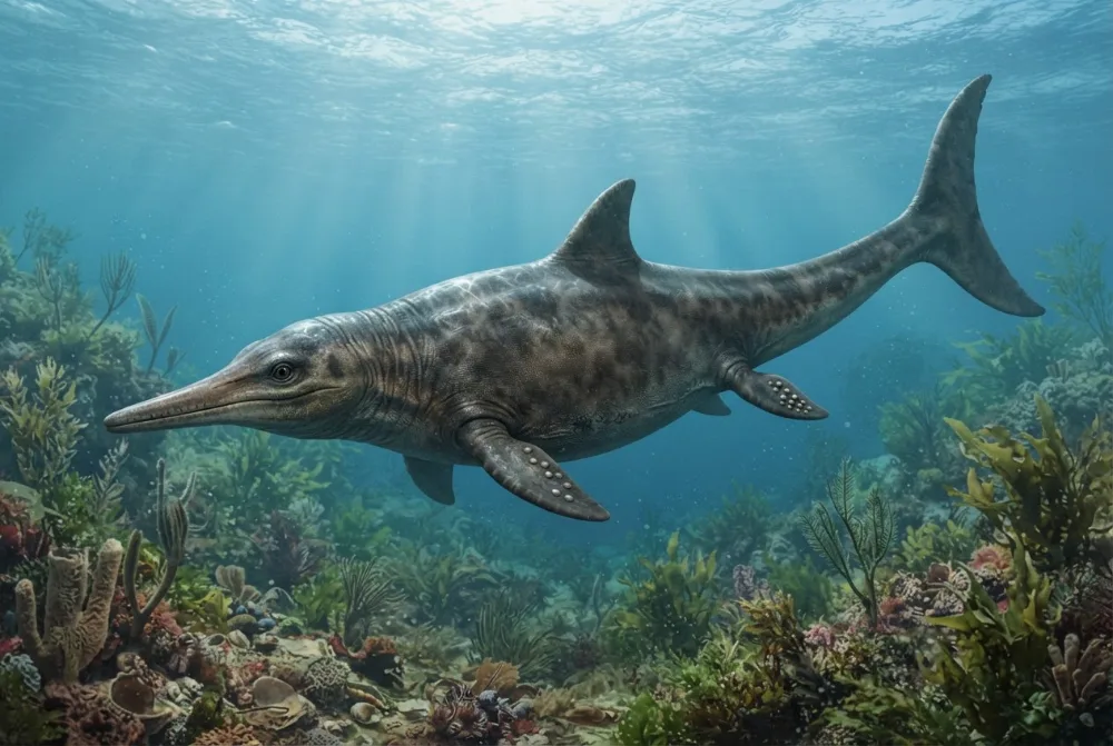 Изображение на Californosaurus, създадено с ИИ