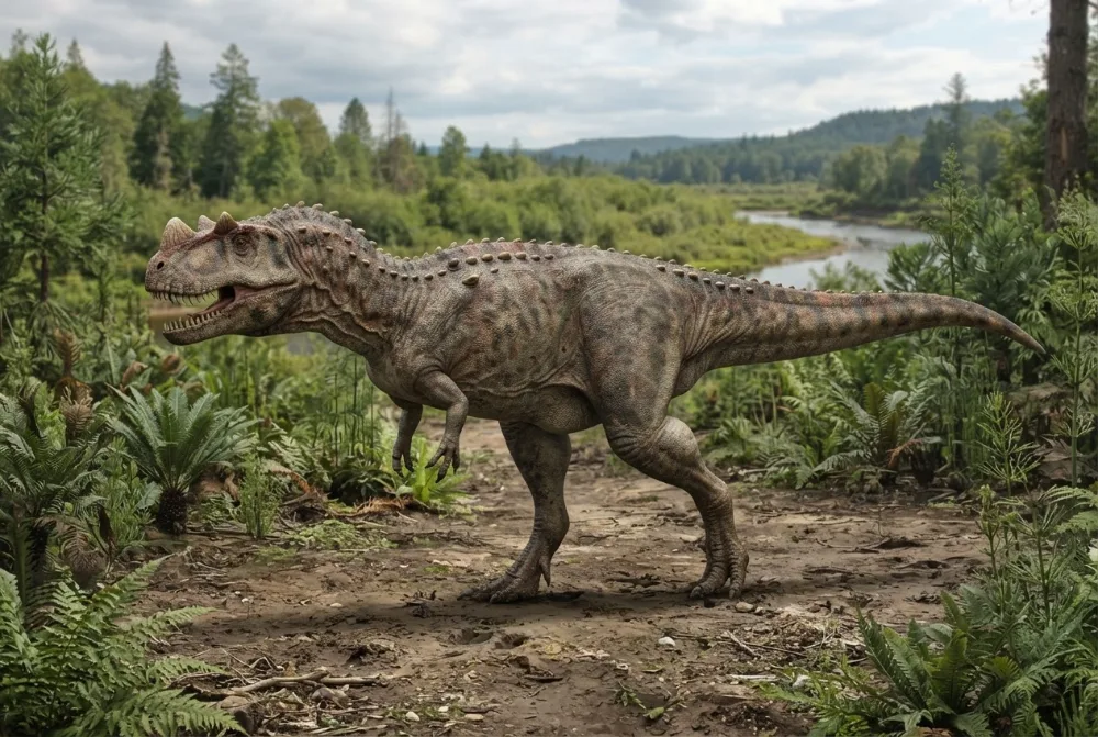 AI-made picture of Ceratosaurus