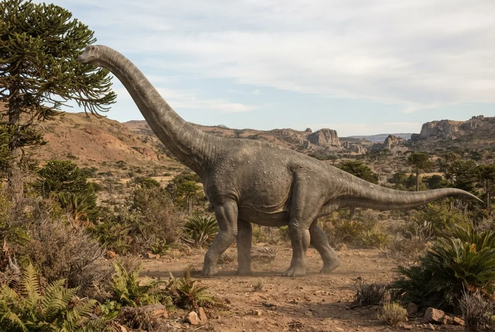 AI-billede af Chucarosaurus