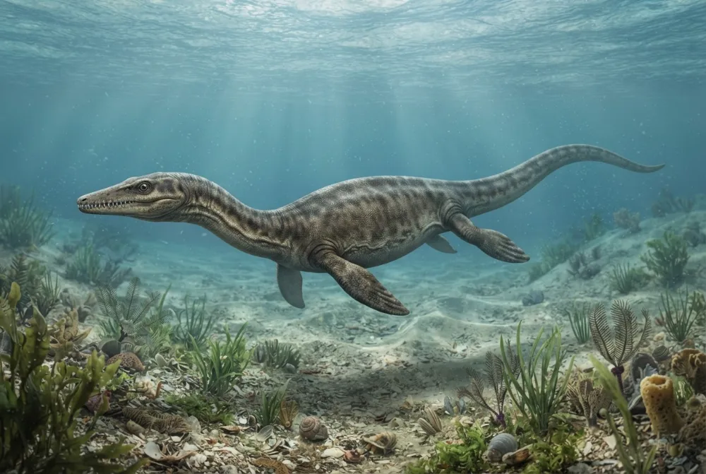 AI-made picture of Cymatosaurus