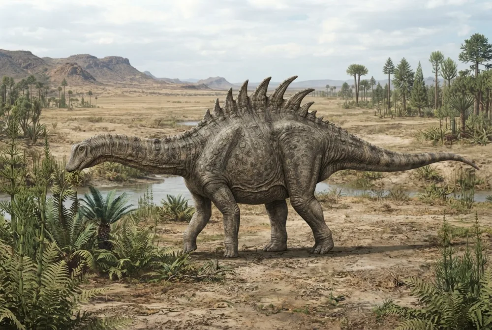 Εικόνα του Dicraeosaurus φτιαγμένη με AI