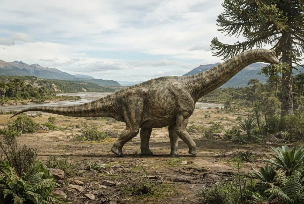 Dreadnoughtus, image générée par IA