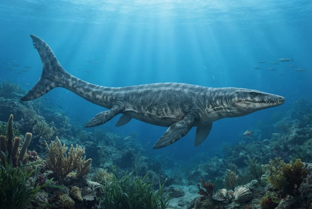 AI-made picture of Eidolosaurus