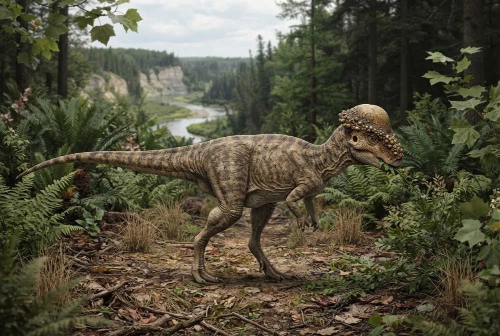 Foraminacephale, tehisaru joonistatud
