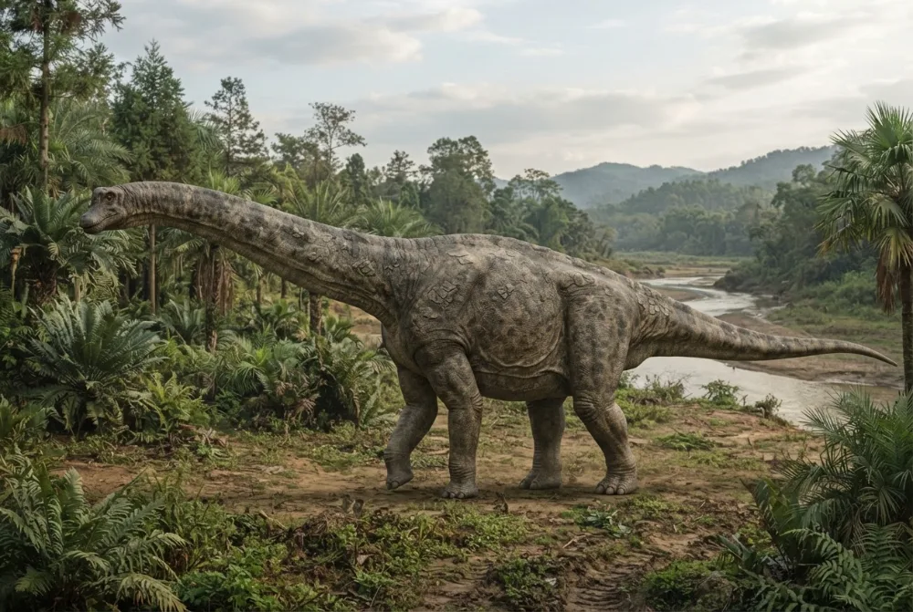 KI-Bild von Gannansaurus