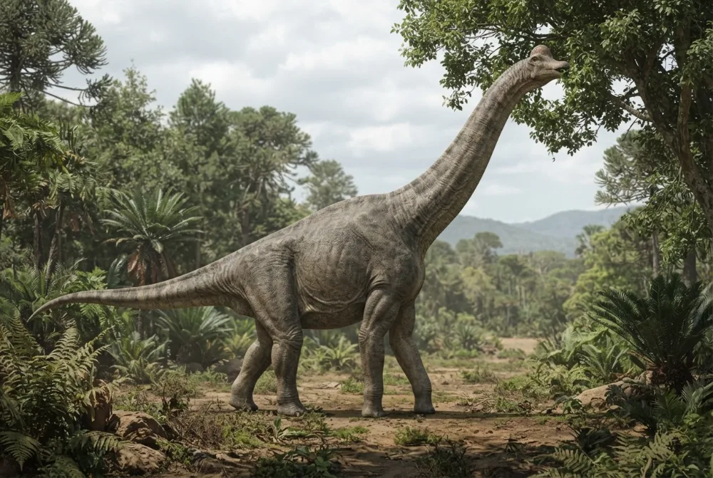 Giraffatitan: obrazek zrobiony przez AI