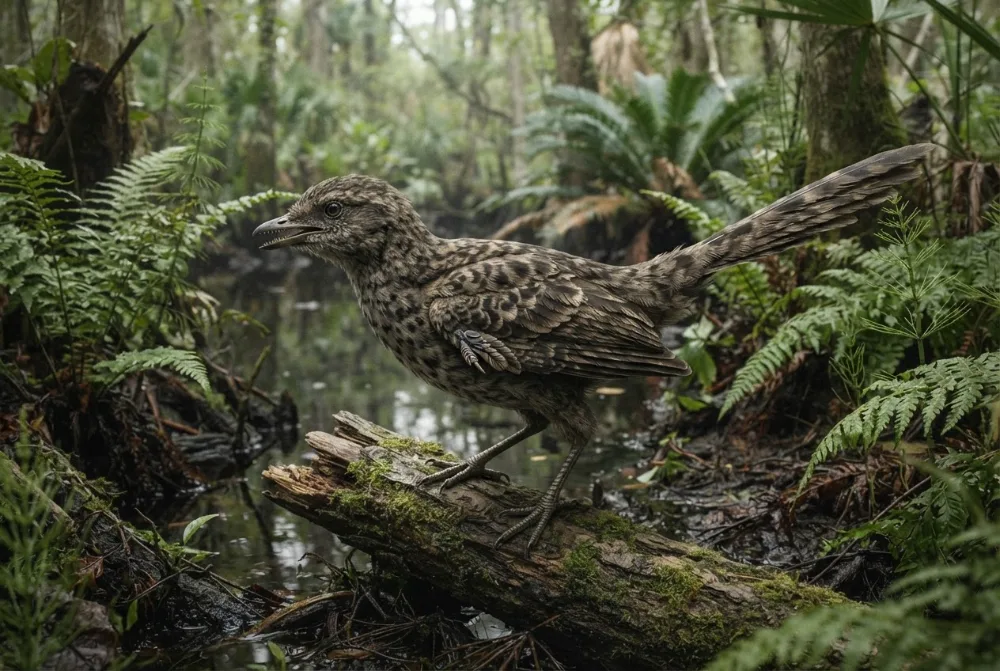 Gambar Halimornis buatan AI