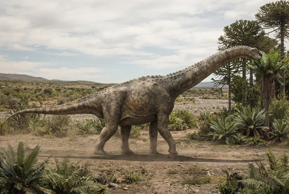 Imagem de Kaijutitan feita por IA