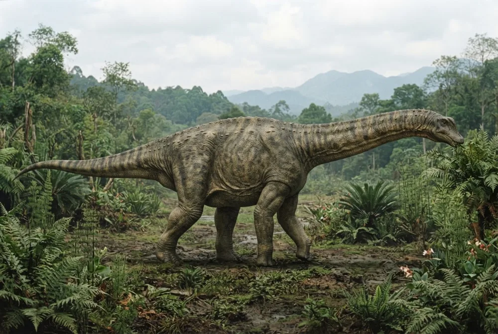 Liubangosaurus: obrazek zrobiony przez AI