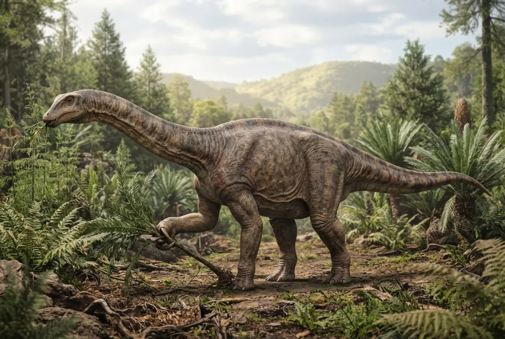 AI-made picture of Lufengosaurus