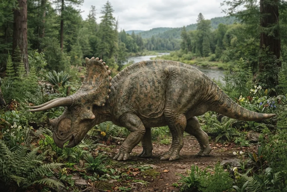 DI sukurtas paveikslėlis: Nasutoceratops
