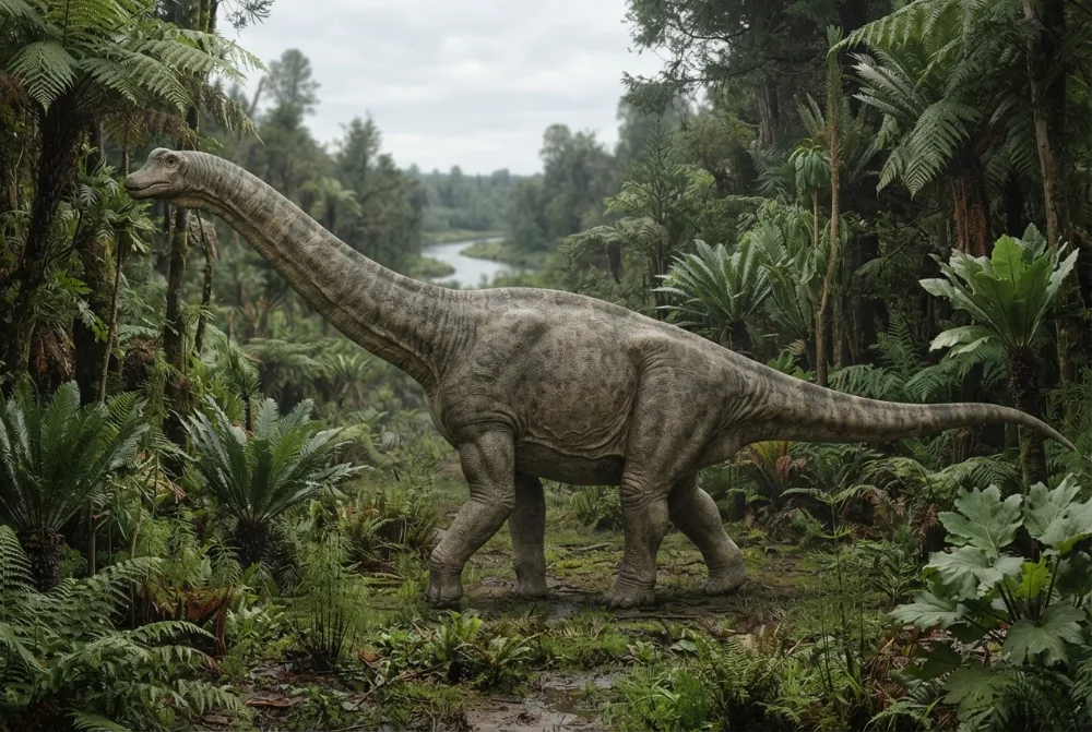 KI-Bild von Oplosaurus