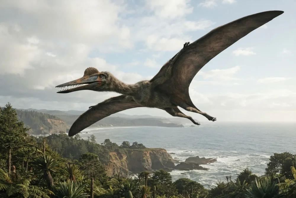 Ornithocheirus: obrázok vytvorený umelou inteligenciou
