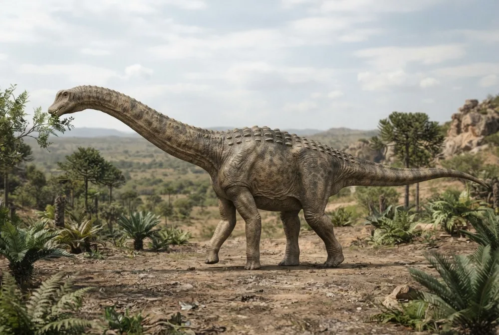 AI-billede af Pakisaurus