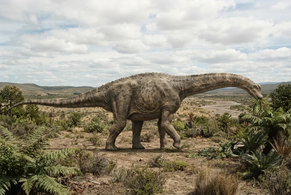 Patagotitan: obrázok vytvorený umelou inteligenciou
