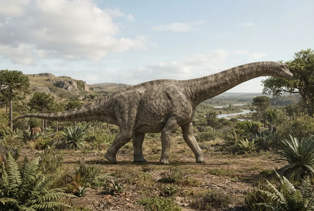 AI가 그린 Pellegrinisaurus 그림