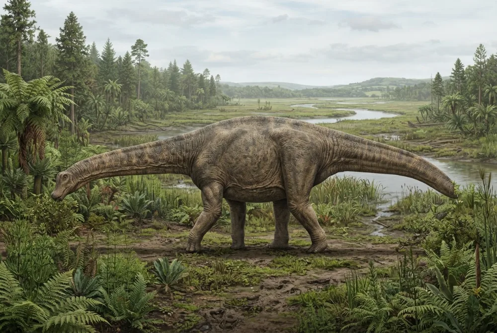 Pelorosaurus: obrázek vytvořený umělou inteligencí