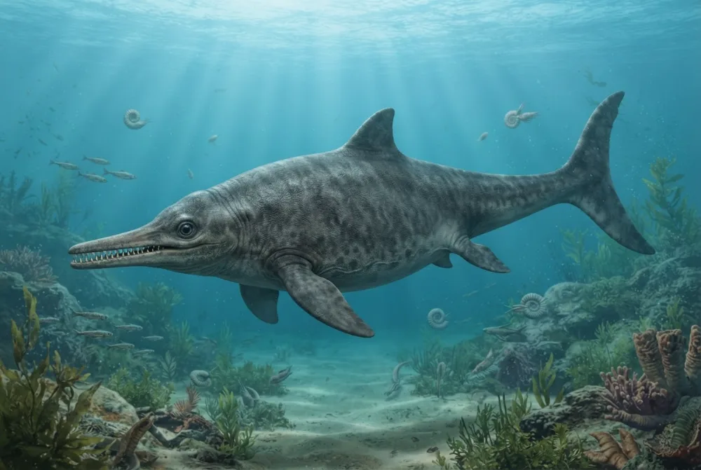 Phalarodon, tehisaru joonistatud