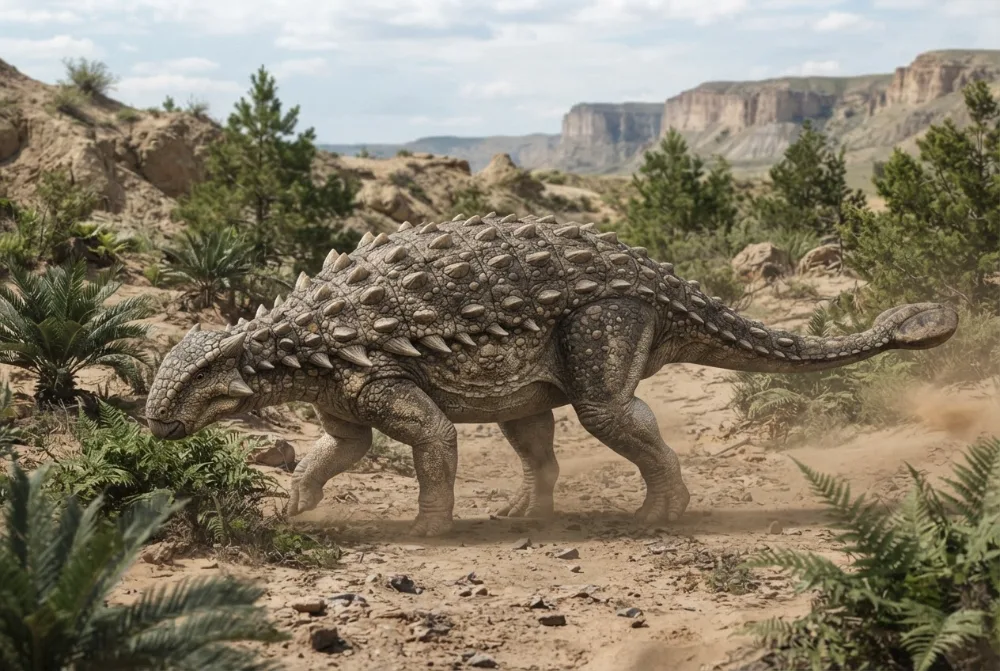 AI-made picture of Pinacosaurus