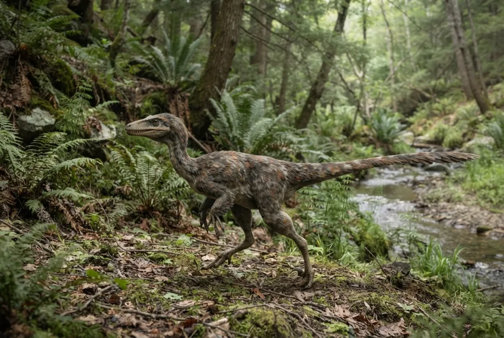 Podokesaurus, tehisaru joonistatud