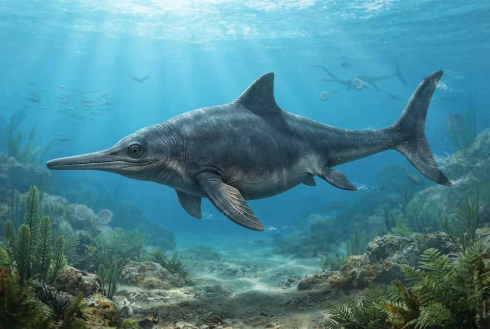 MI veidots Protoichthyosaurus attēls