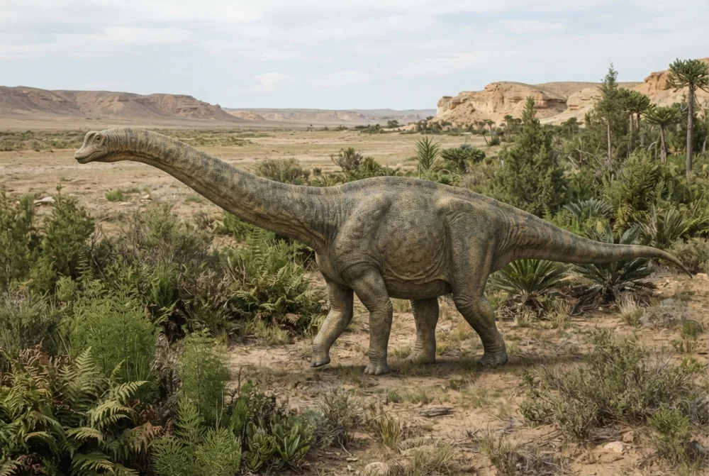 AI-billede af Quaesitosaurus