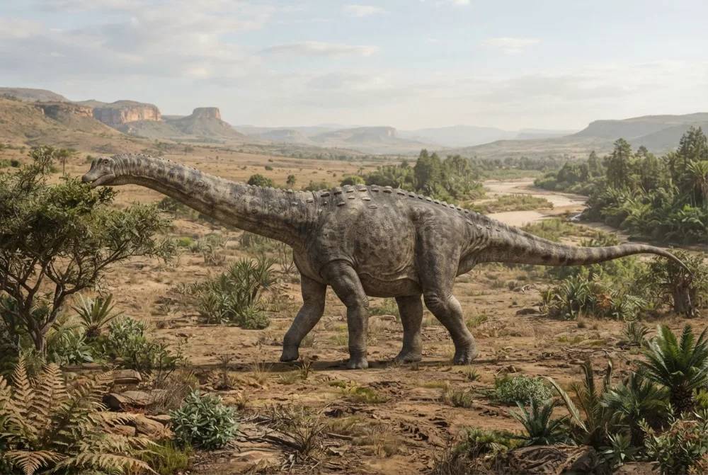 MI-vel készült kép: Rapetosaurus