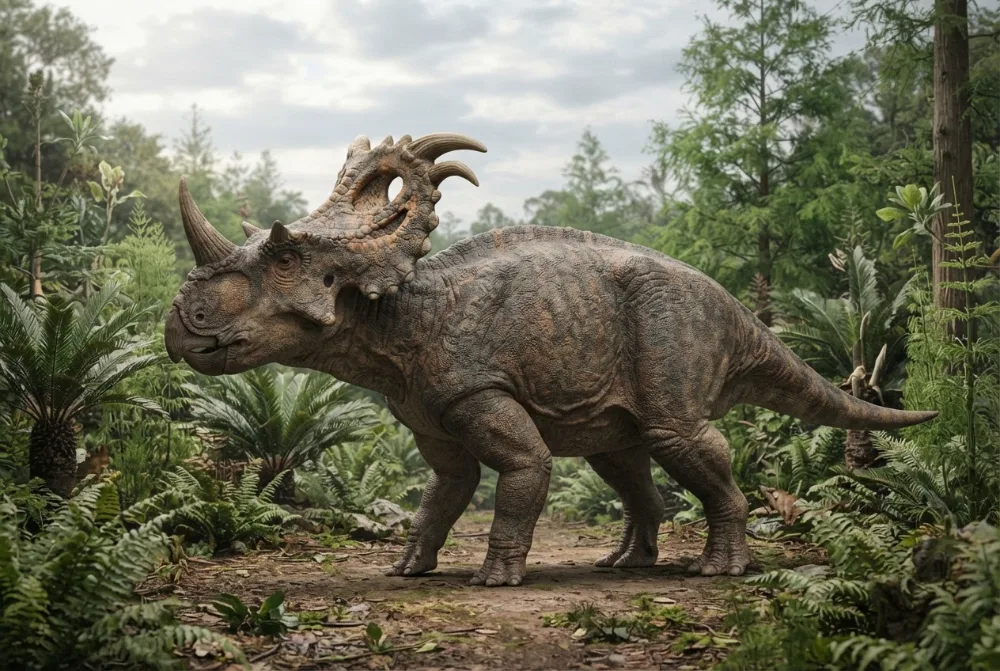 DI sukurtas paveikslėlis: Sinoceratops