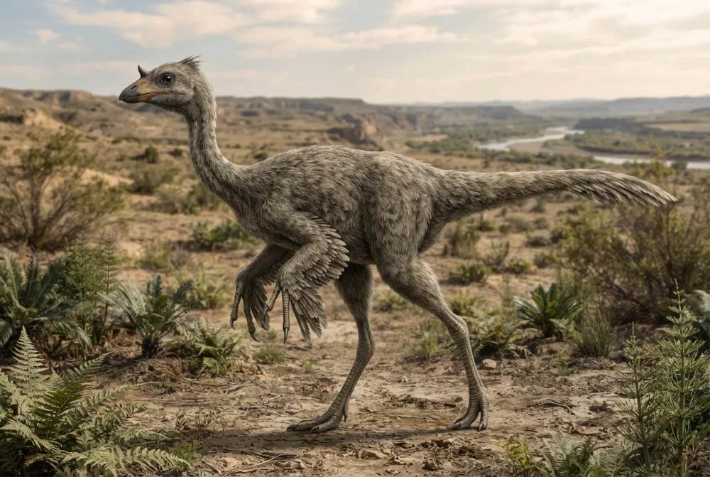 Natal Sinornithomimus ko AI waɗi