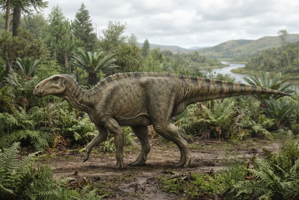 AI-made picture of Tenontosaurus