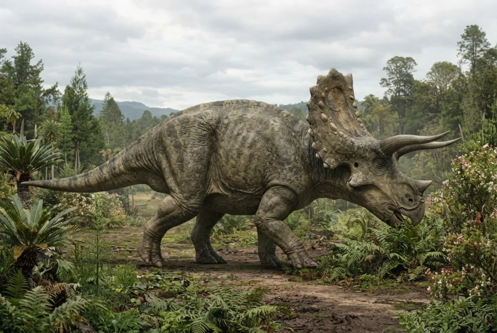 Z UI narejena slika živali Torosaurus