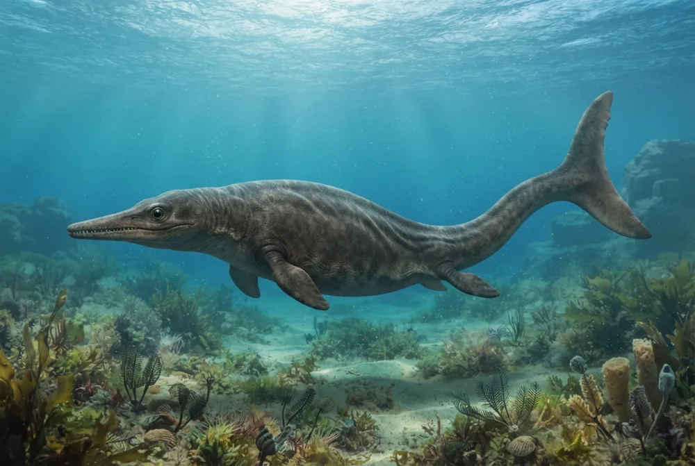 KI-Bild von Utatsusaurus