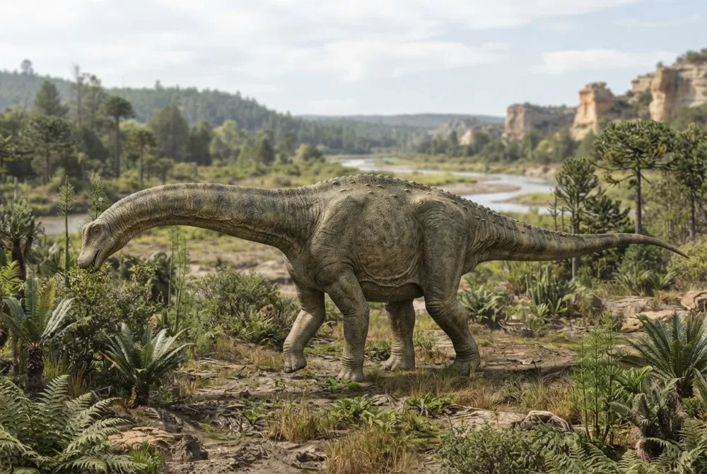 Venenosaurus: obrázek vytvořený umělou inteligencí
