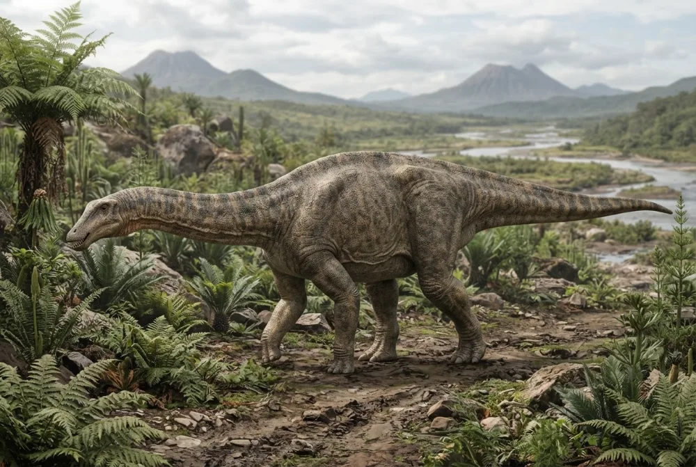 AI-made picture of Yunnanosaurus