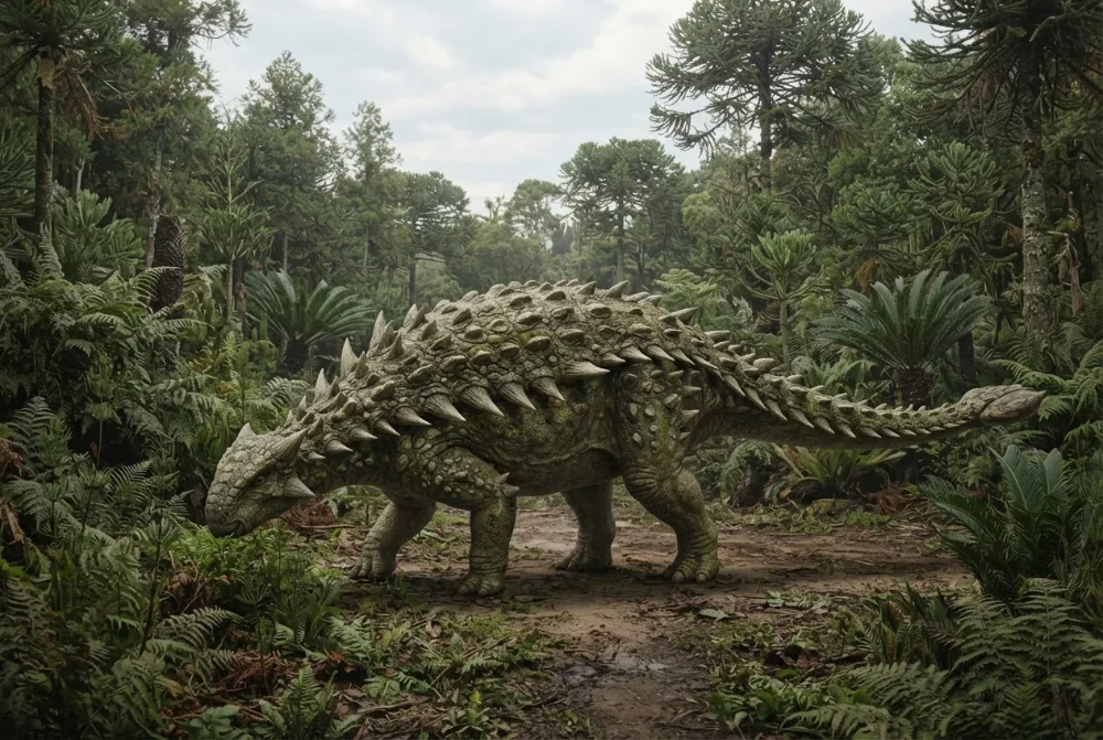 صورة مصنوعة بالذكاء الاصطناعي لـ Yuxisaurus