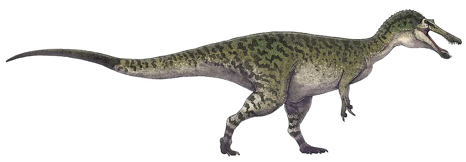 Artist's life restoration of Baryonyx