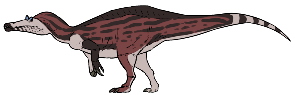 Artist's life restoration of Ceratosuchops