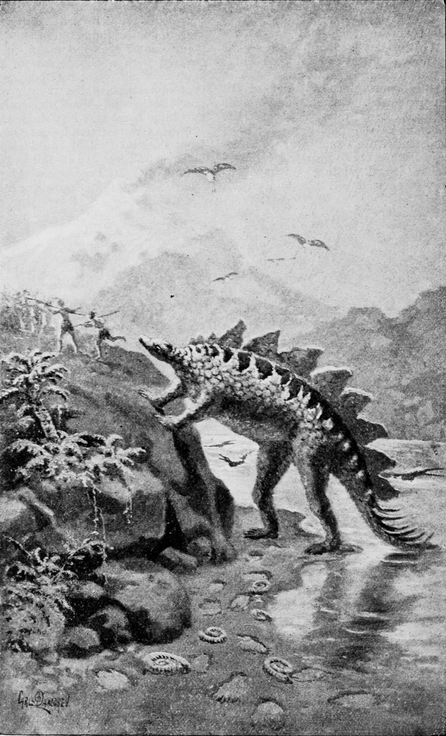 Artist's life restoration of Hypsirophus